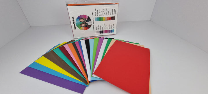2mm PUFF STITCH Sheets (20Pack)