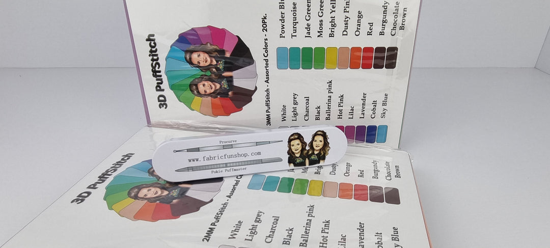 3mm + 2mm PUFF STITCH & POKIE PUFFMASTER Tin Kit - COMBO