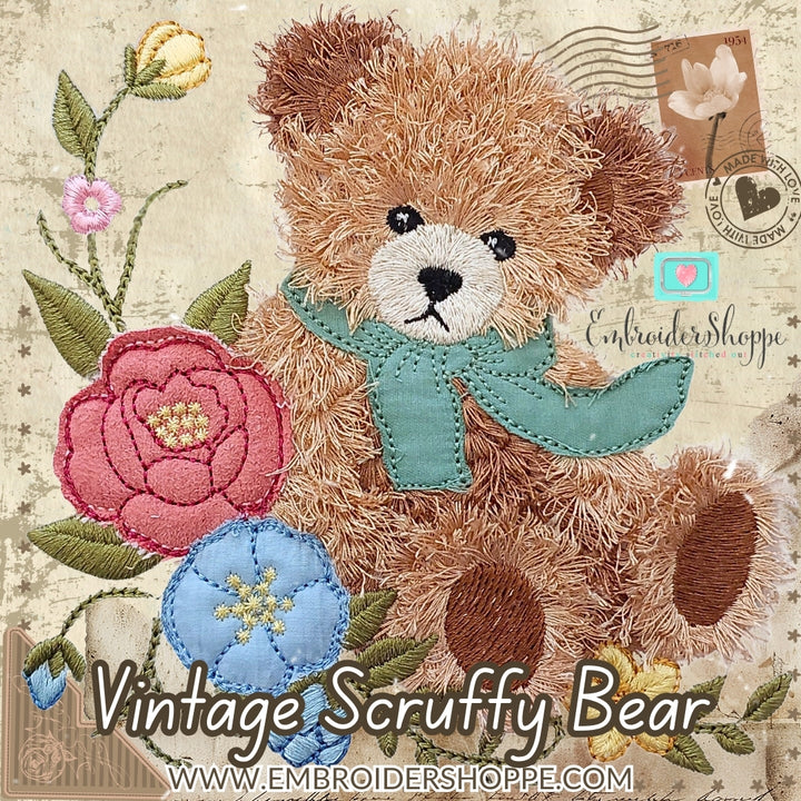 Vintage Scruffy Bear WEBINAR