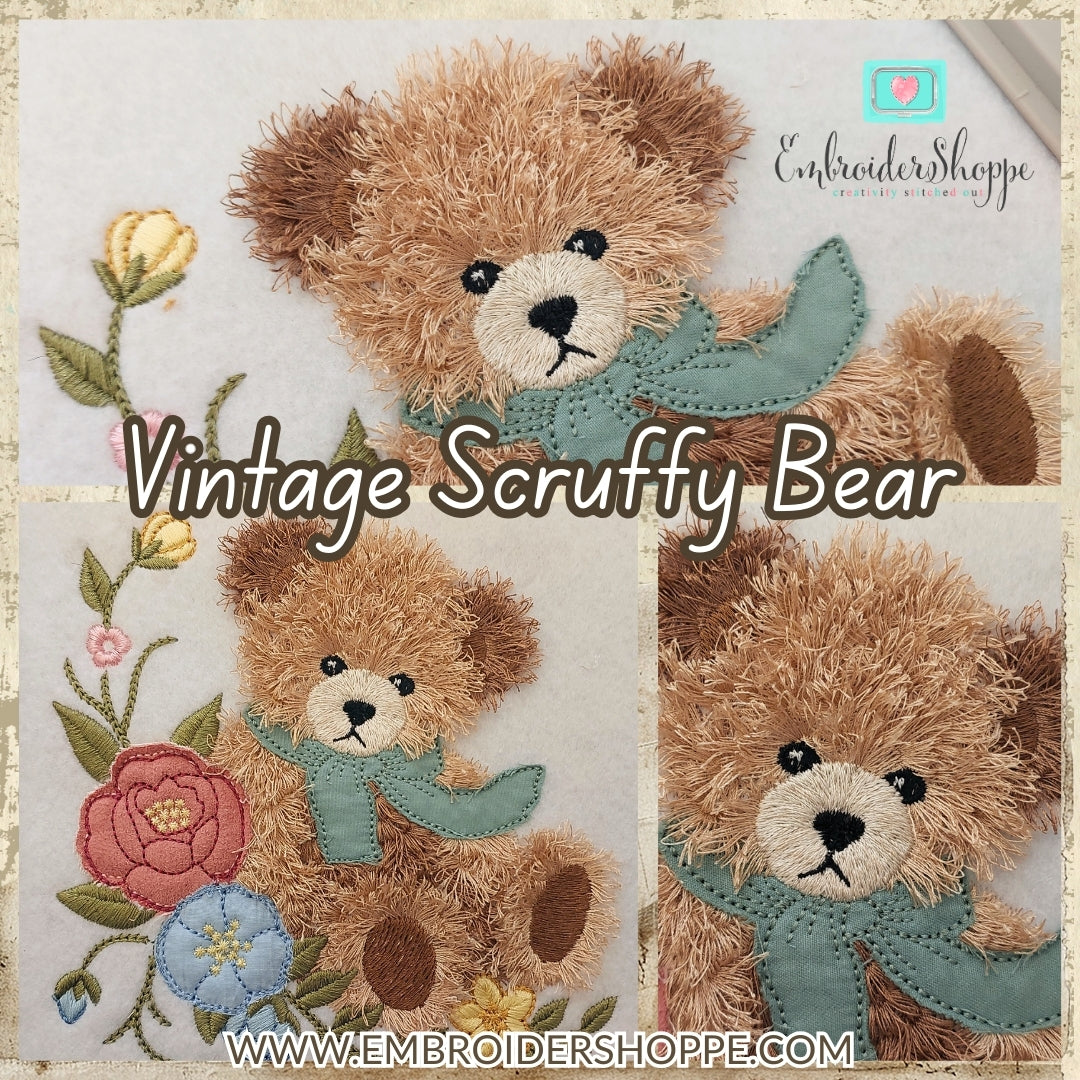 Vintage Scruffy Bear WEBINAR