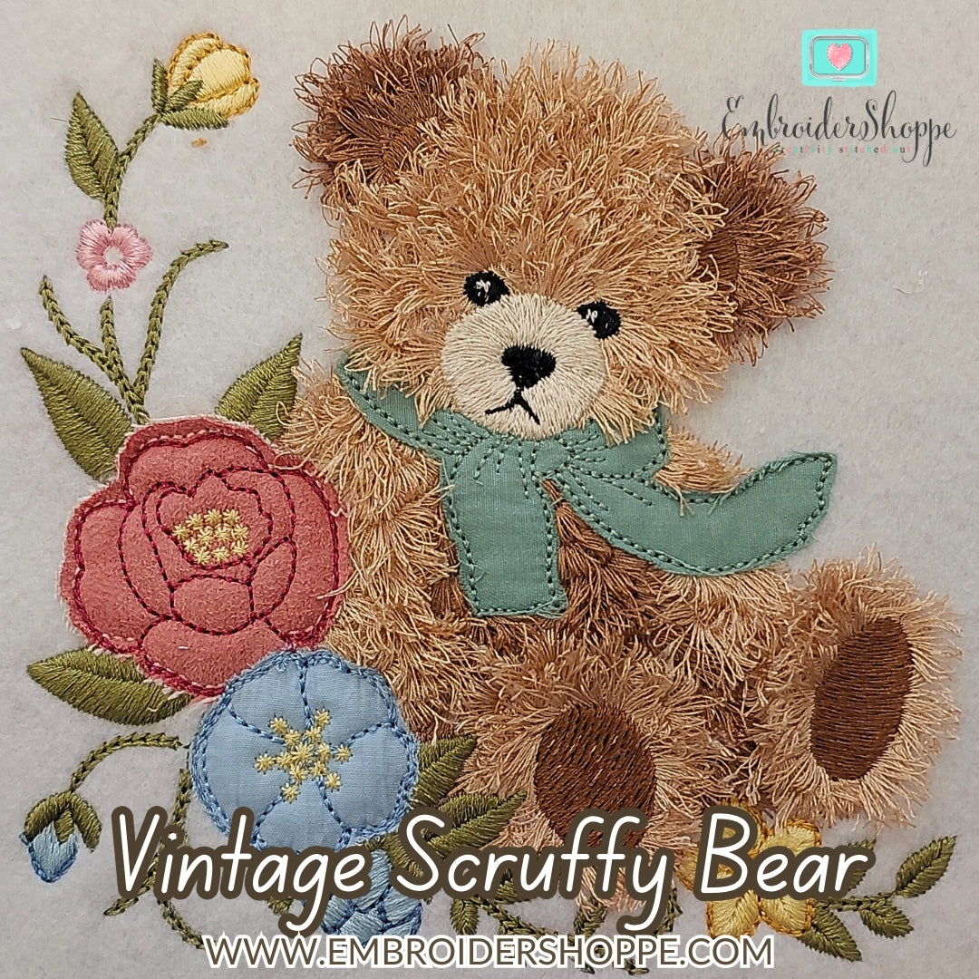 Vintage Scruffy Bear WEBINAR