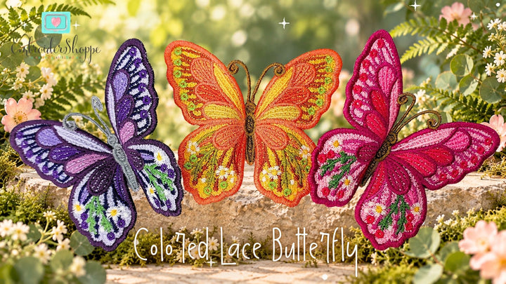 Colored Lace Butterfly Webinar