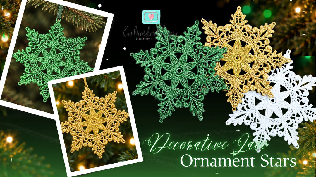 Decorative Lace Stars Webinar