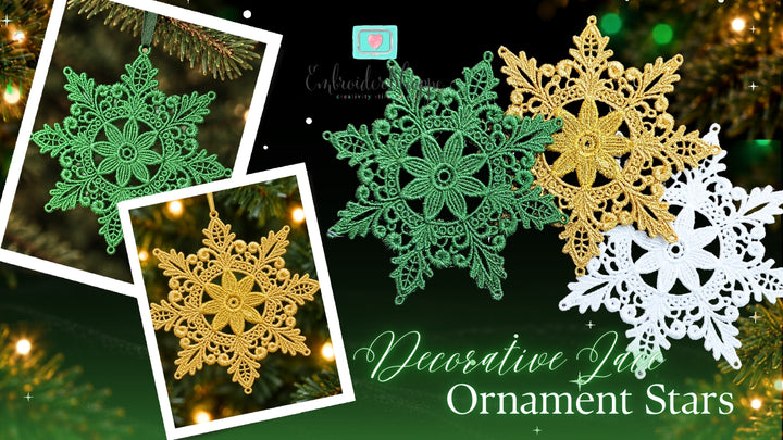 Decorative Lace Stars Webinar