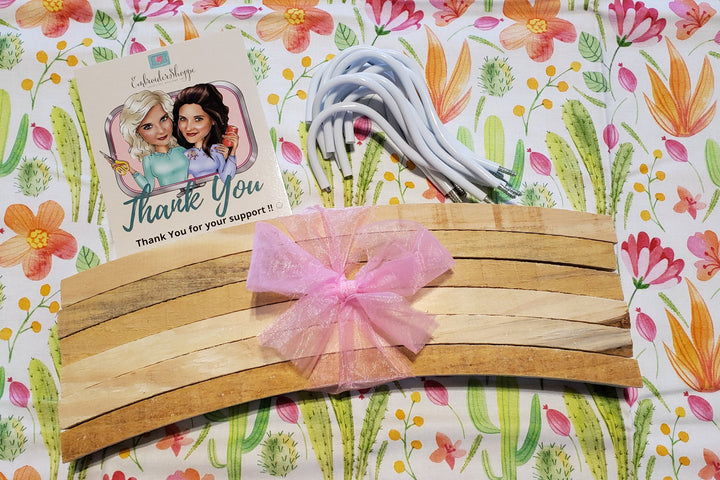 KIDDIES WOODEN HANGER 12 pack
