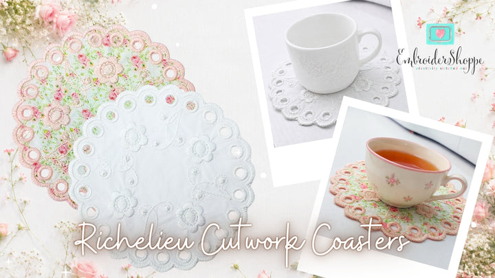 Richelieu Cutwork Coasters Webinar