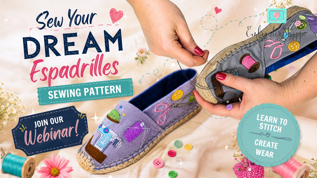 Sewing Espadrille Pattern Webinar