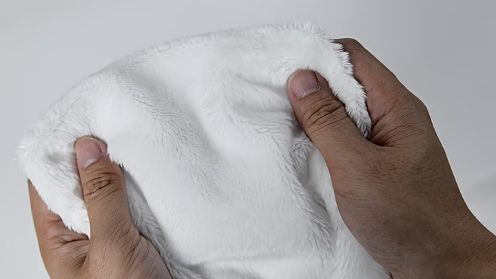 PANDA FAUX FUR COMBO FABRIC