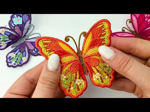Colored Lace Butterfly Webinar