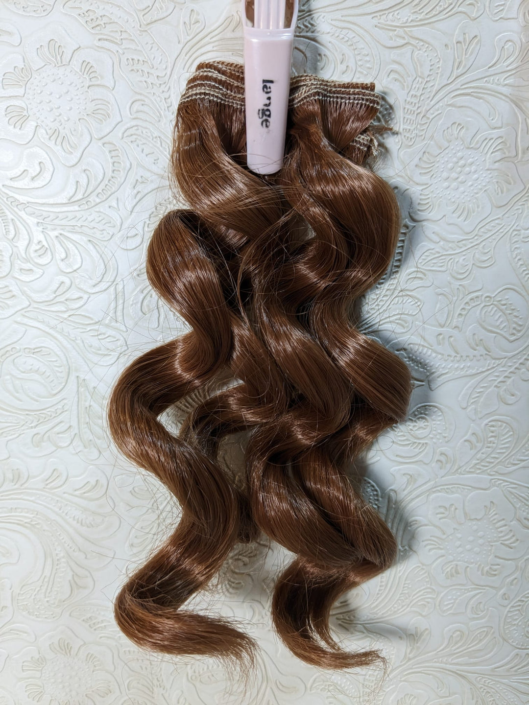 12 Caramel Brown Full Curl Style