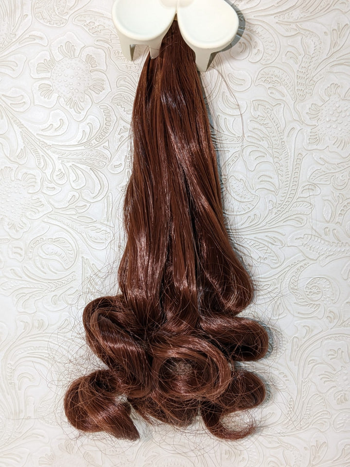 13a Toffee Brown Bottom Curl Style