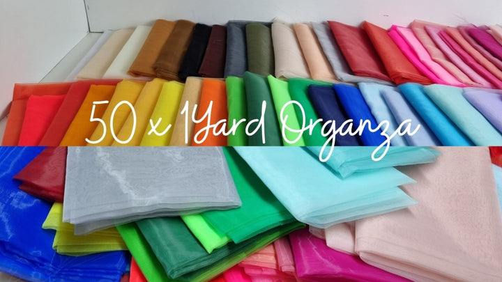 Organza Bundle 50 PIECES BUNDLE