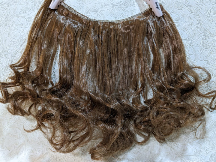 52 Brazilian Brown Bottom Curls Style
