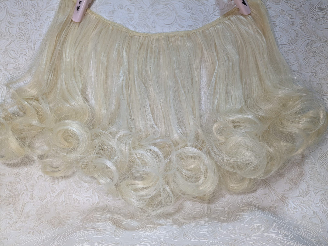 5b Light Blonde Set of Half Curls