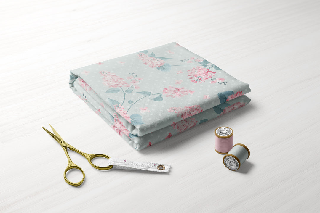 Floral Flush pink 100% Cotton -MZ0020FW