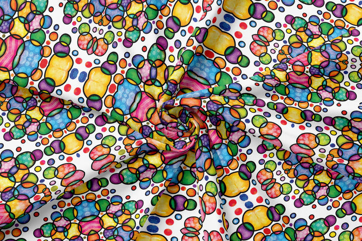 Kaleidoscope color splash 5 100% Cotton-MZ0005KL