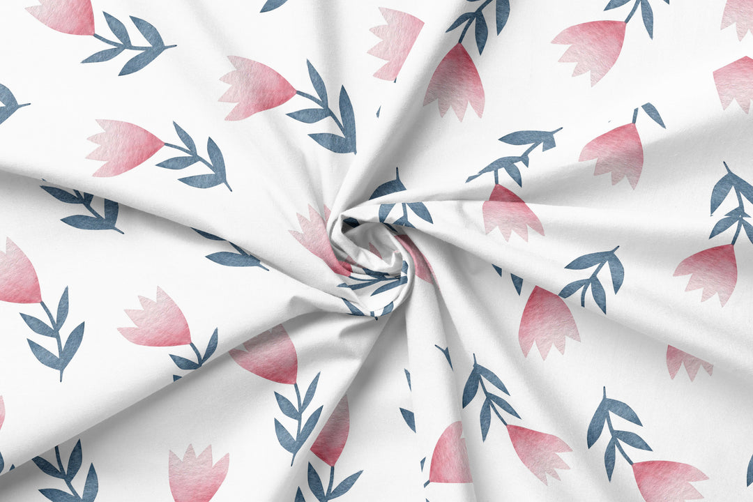 Folklore Birds 6 100% Cotton Fabric -MZ0006FB