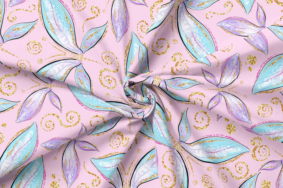 Magic Butterflies 2 100% Cotton Fabric -MZ0022MG