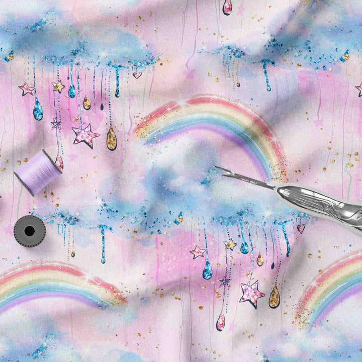 Magical Rain 100% Cotton Fabric -MZ0007MG