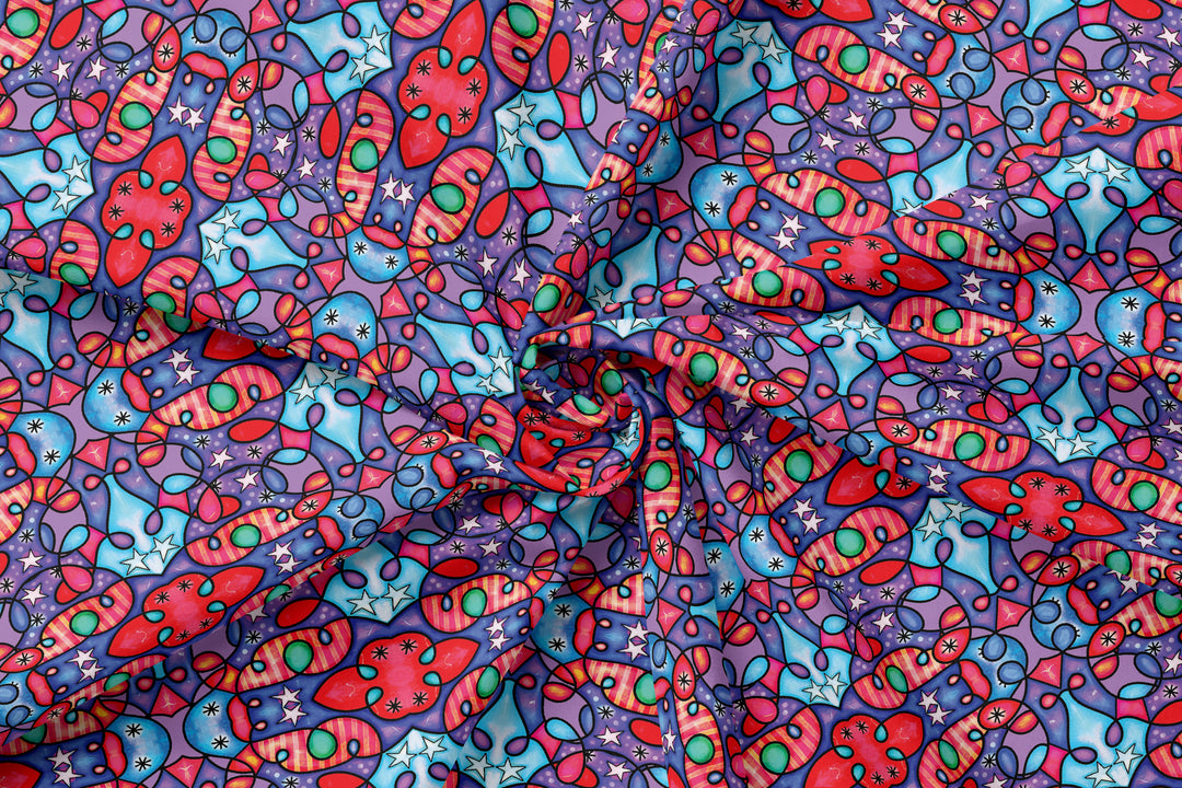 Kaleidoscope color splash 12 100% Cotton-MZ0012KL