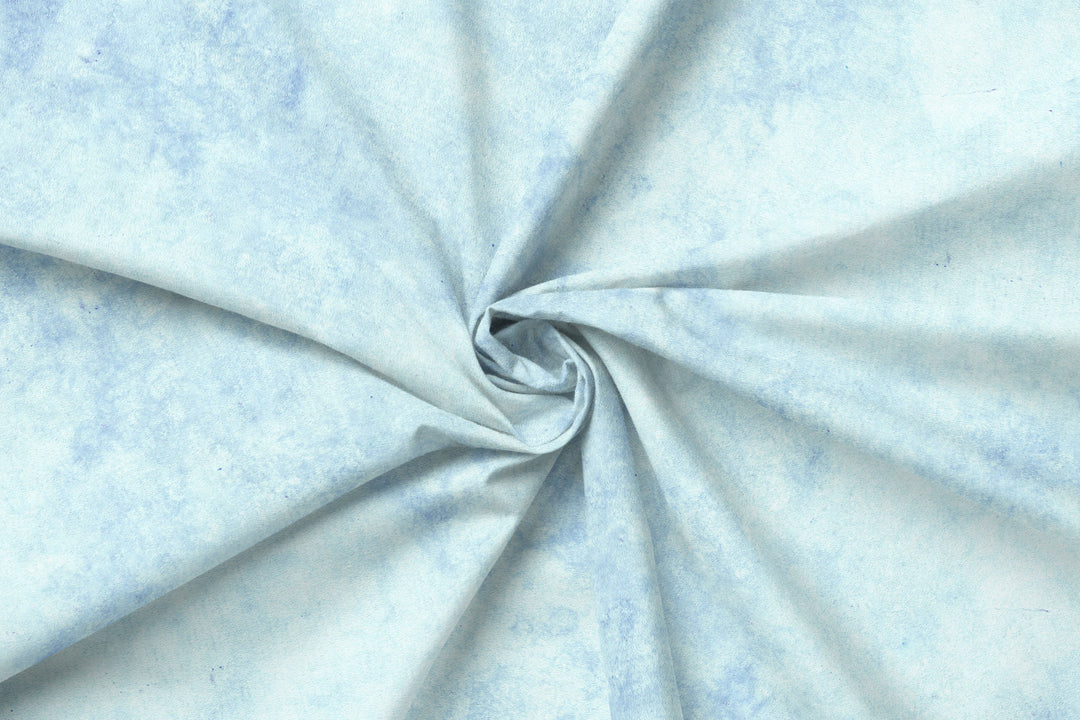 Watercolor Background light blue 100% Cotton Fabric -MZ0015WB