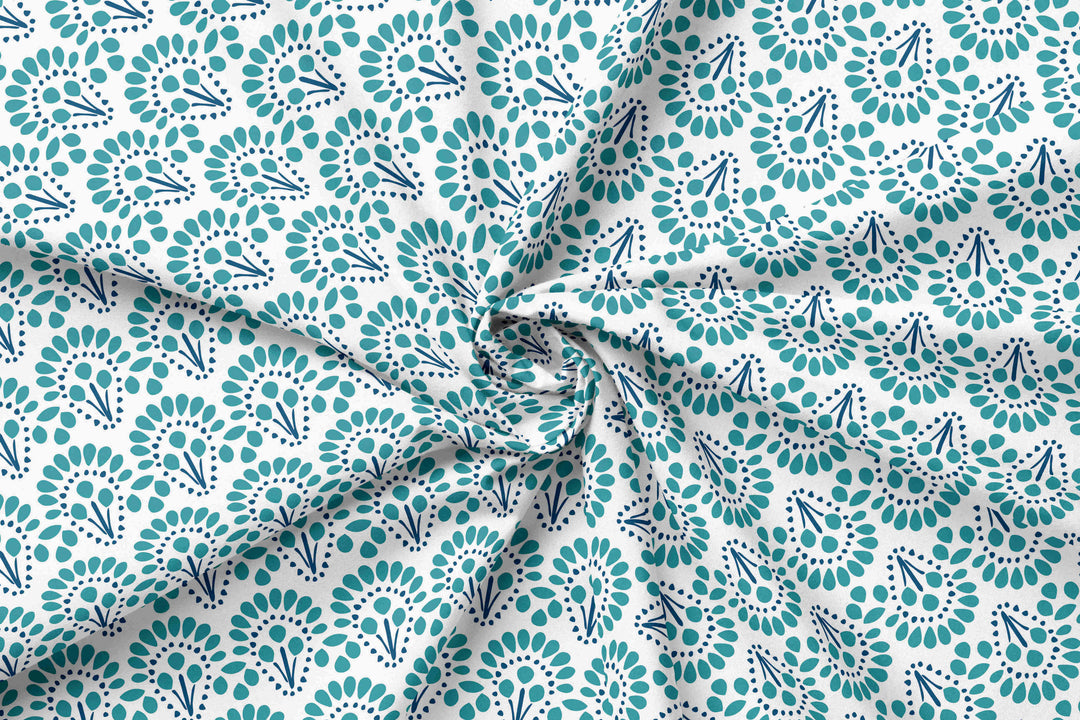 Country greens 100% Cotton Fabric -MZ0018CS