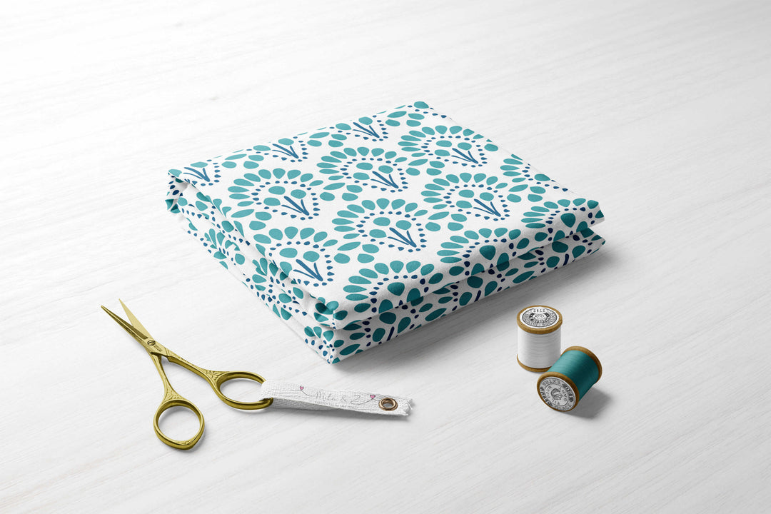 Country greens 100% Cotton Fabric -MZ0018CS