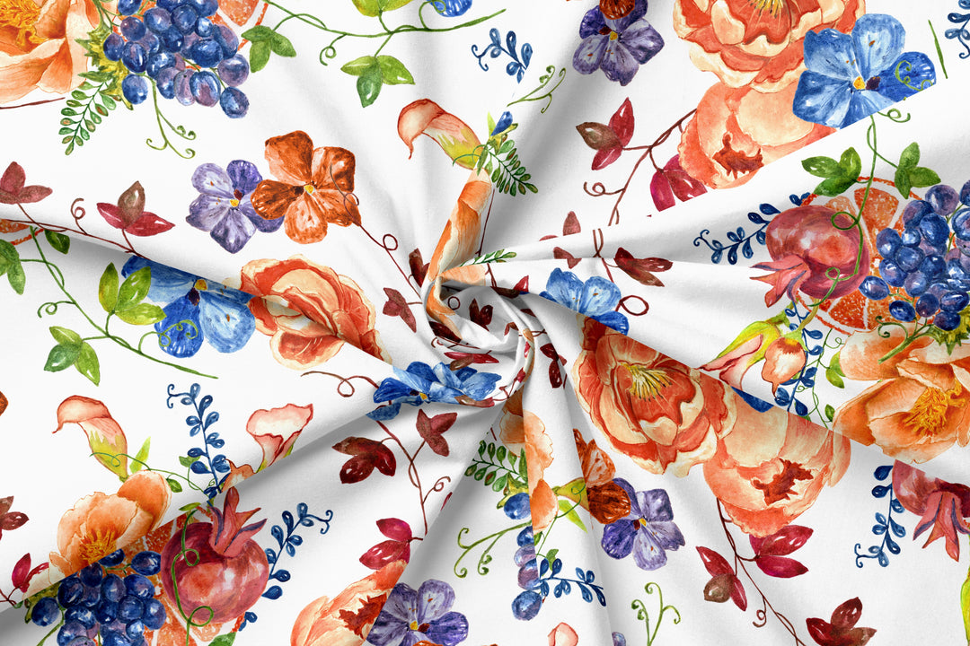 Autumn Medley 100% Cotton Fabric -MZ0027FW